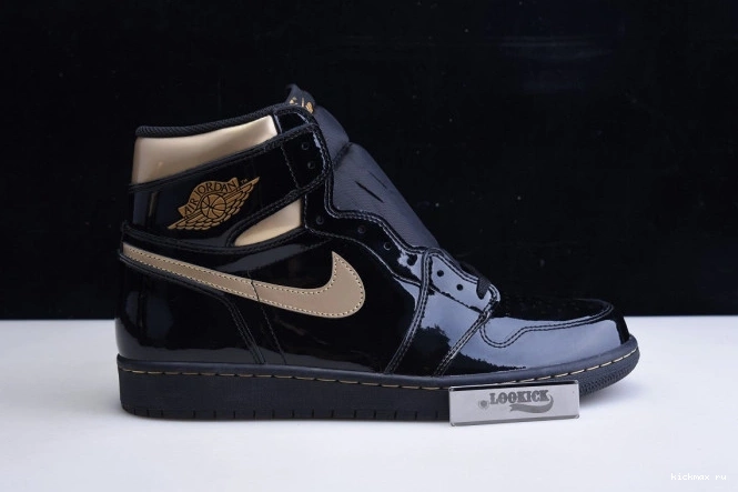 Cheap HIGH (2020) RETRO METALLIC 1 JORDAN GOLD AIR BLACK 555088-032 0813
